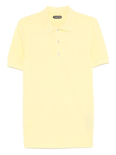  Tom Ford Buttoned Polo Shirt - Yellow 