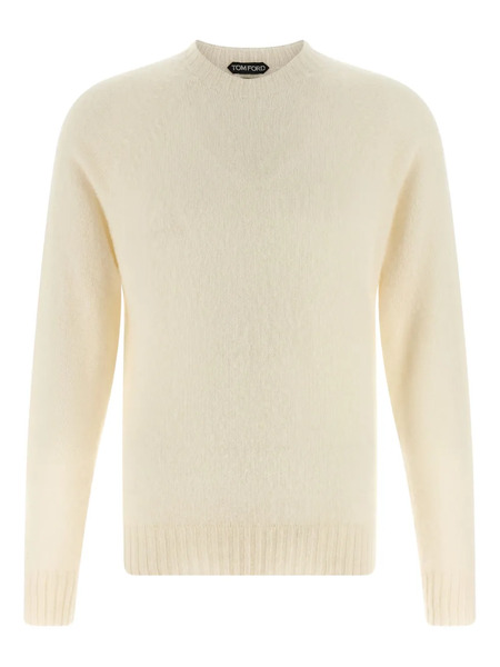  Tom Ford Crew-neck Cashmere Sweater - Neutrals 