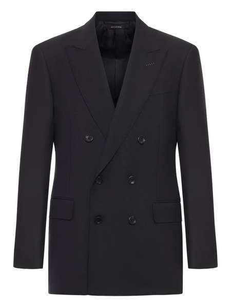  Tom Ford Double-breasted Jacket - Black 