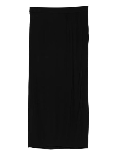  Tom Ford Draped Midi Skirt - Black 