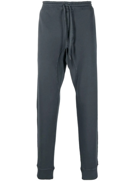  Tom Ford Drawstring Cotton Track Pants - Grey 