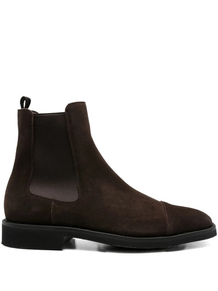  Tom Ford Elastic-panel Suede Boots - Brown 