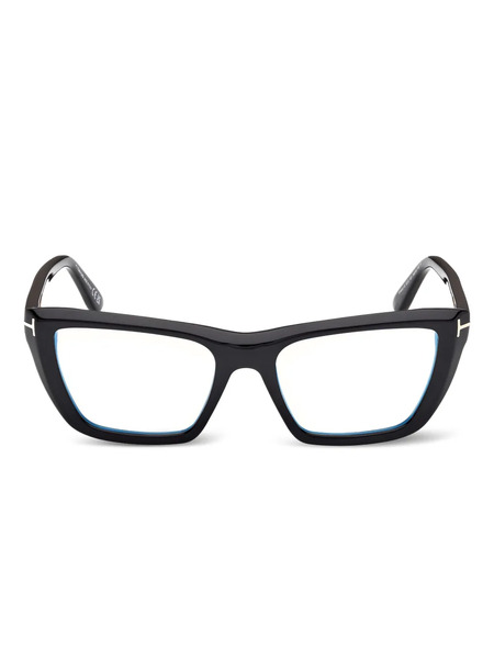  Tom Ford Eyewear Angular-frame Eyeglasses - Black 