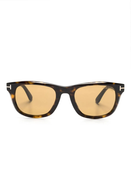  Tom Ford Eyewear Kendel Square-frame Sunglasses - Brown 