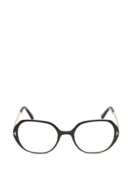  Tom Ford Eyewear Oval-frame Glasses - Black 