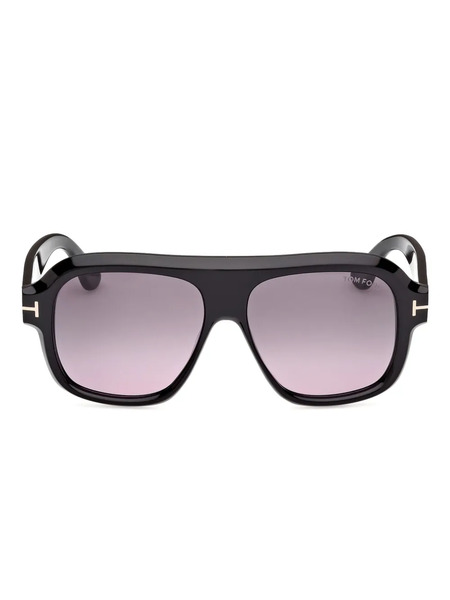  Tom Ford Eyewear Pilot-frame Sunglasses - Black 