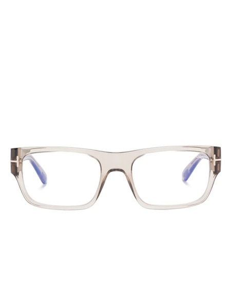 Tom Ford Eyewear Rectangle-frame Glasses - Grey 