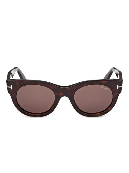  Tom Ford Eyewear Round-frame Sunglasses - Brown 