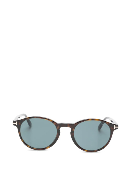  Tom Ford Eyewear Round Frame Sunglasses - Brown 