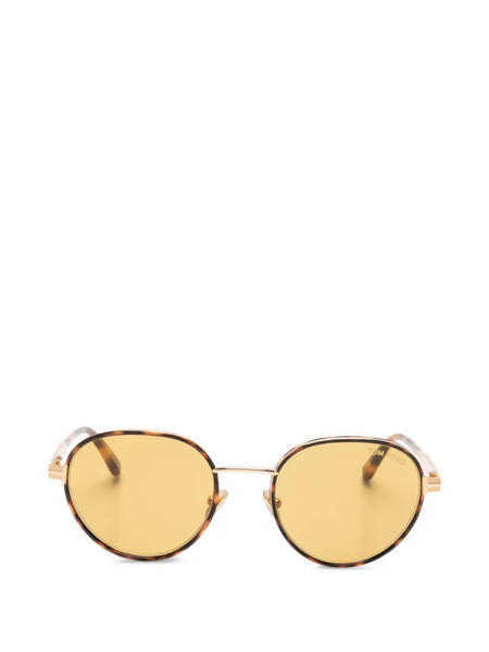  Tom Ford Eyewear Round-frame Sunglasses - Brown 