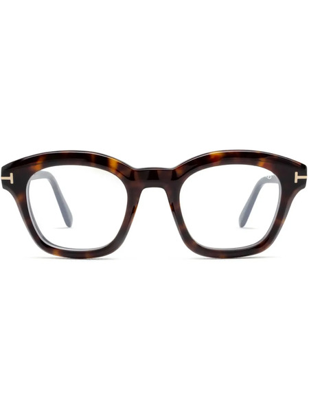  Tom Ford Eyewear Square-frame Glasses - Brown 
