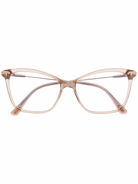  Tom Ford Eyewear Square-frame Glasses - Neutrals 