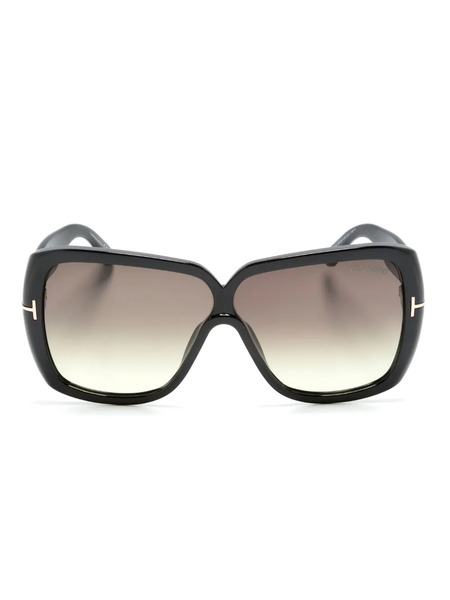  Tom Ford Eyewear Square-frame Gradient Sunglasses - Black 