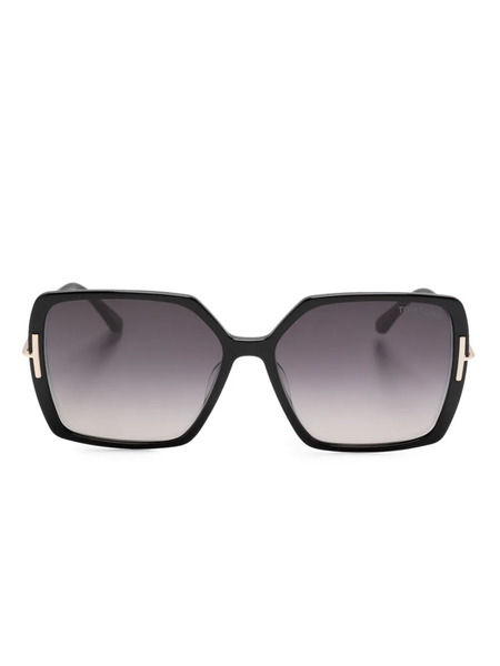  Tom Ford Eyewear Square-frame Gradient Sunglasses - Black 