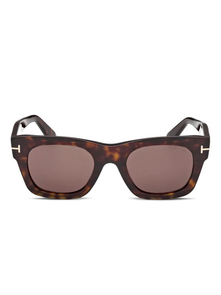  Tom Ford Eyewear Square-frame Sunglasses - Brown 
