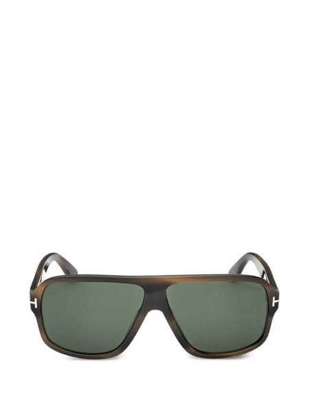  Tom Ford Eyewear Square-frame Sunglasses - Brown 