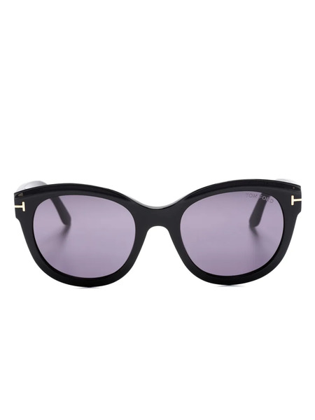  Tom Ford Eyewear Tamara Oversize-frame Sunglasses - Black 