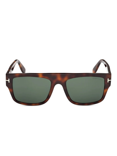  Tom Ford Eyewear Tortoiseshell Square-frame Sunglasses - Brown 