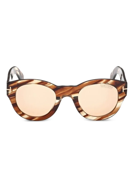  Tom Ford Eyewear Tortoiseshell Sunglasses - Brown 