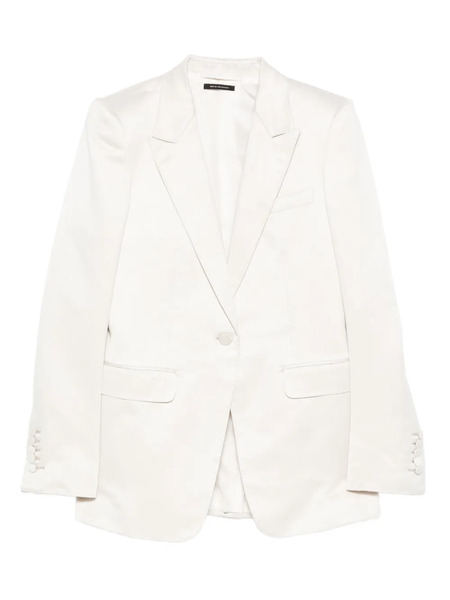  Tom Ford Flap-pocket Single-breasted Blazer - Neutrals 