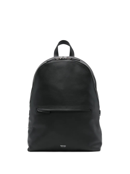  Tom Ford Leather Backpack - Black 