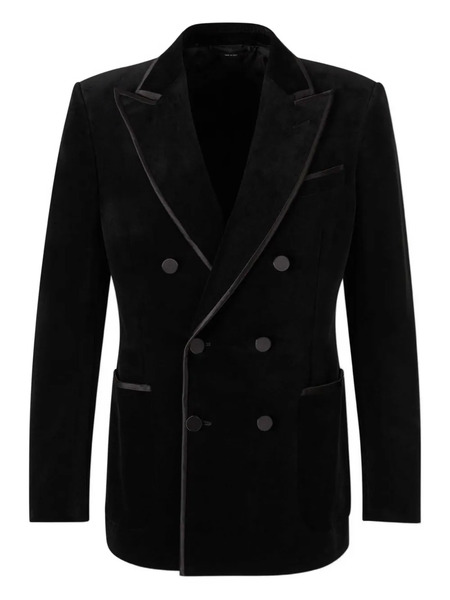  Tom Ford Leather Jacket - Black 