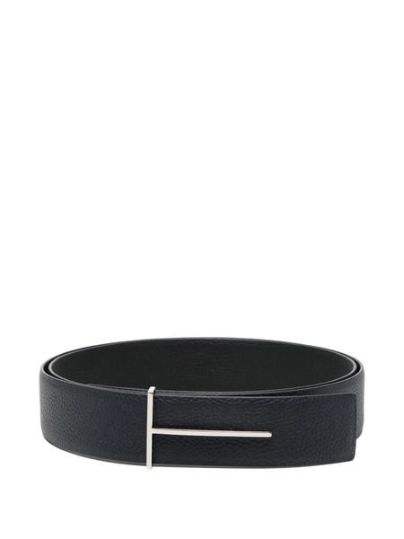  Tom Ford Leather Reversible Belt - Blue 