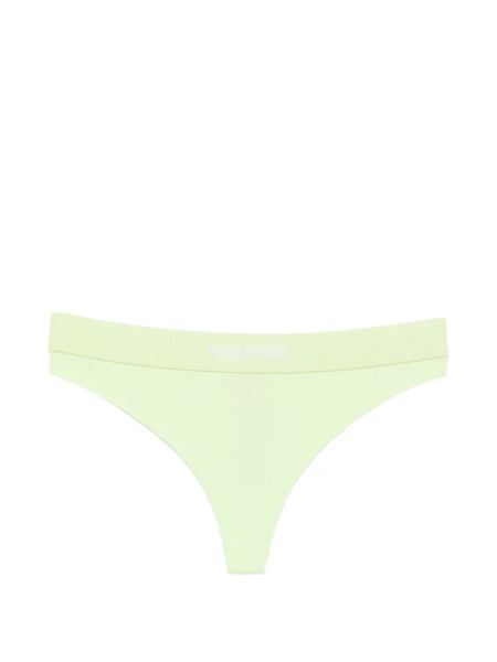  Tom Ford Logo Thong - Green 