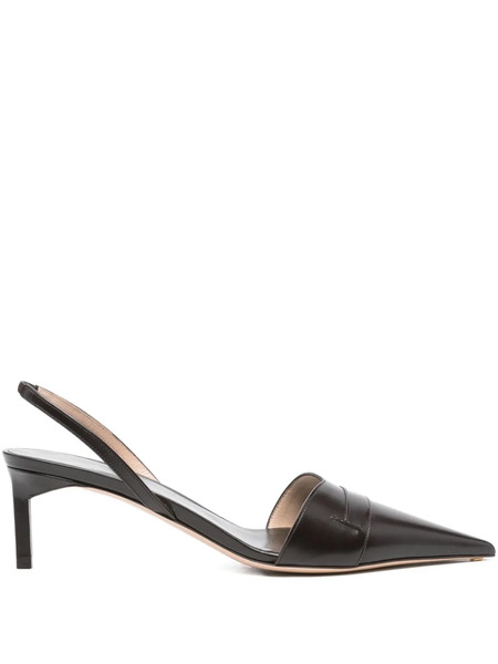  Tom Ford 65mm Slingback Pointed-toe Pumps - Brown 