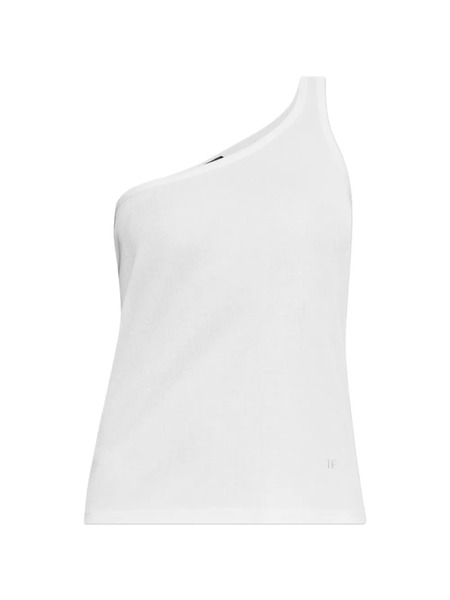  Tom Ford One-shoulder Top - White 