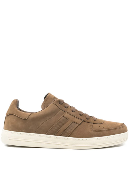  Tom Ford Panelled Sneakers - Brown 