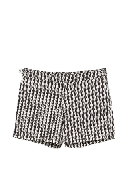  Tom Ford Patterned Swim Shorts - Black 