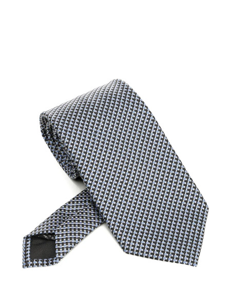  Tom Ford Patterned Tie - Blue 