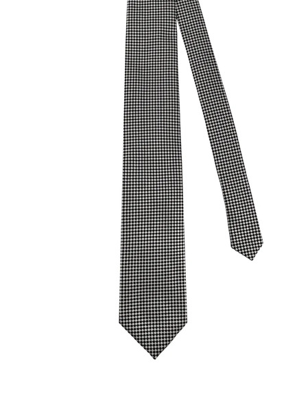  Tom Ford Patterned Tie - Silver 