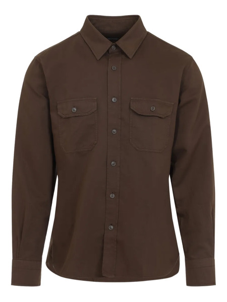  Tom Ford Pocket Shirt - Brown 