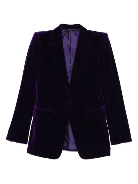  Tom Ford Pocket Single-button Blazer - Purple 
