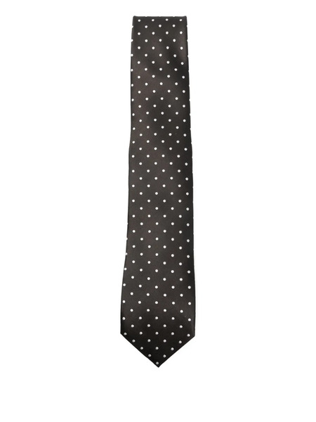  Tom Ford Polka-dot Silk Tie - Brown 