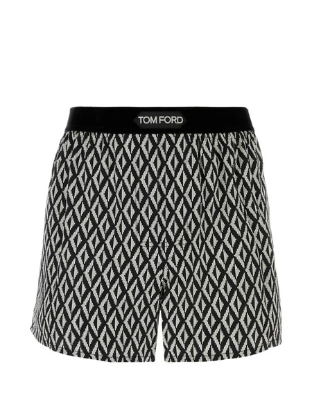  Tom Ford Printed Loungewear - Black 