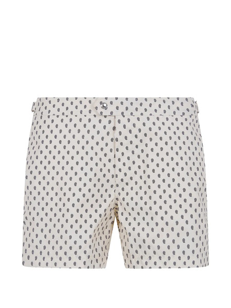  Tom Ford Printed Swim Shorts - Neutrals 