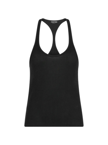  Tom Ford Racerback Tank Top - Black 
