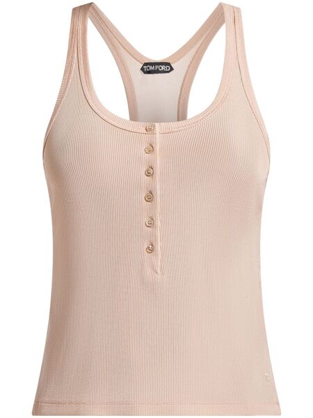  Tom Ford Ribbed Tank Top - Pink 