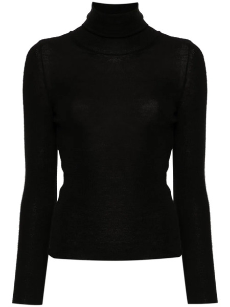  Tom Ford Roll-neck Fine-knit Jumper - Black 
