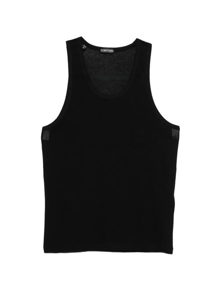  Tom Ford Round-neck Tank - Black 