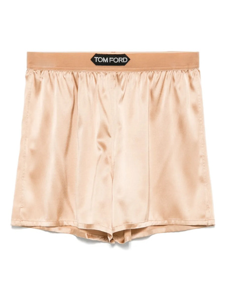  Tom Ford Satin Boxer Shorts - Neutrals 
