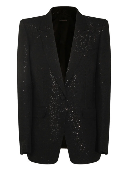  Tom Ford Sequin-embellished Single-breasted Blazer - Black 