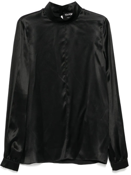  Tom Ford Silk Shirt - Black 