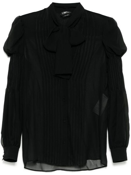  Tom Ford Silk Shirt - Black 