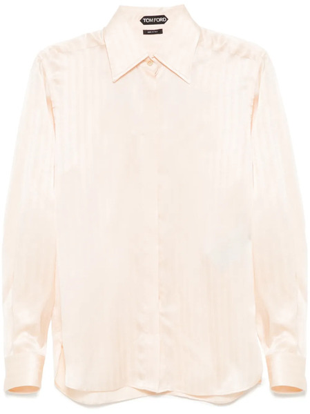  Tom Ford Silk Shirt - Orange 