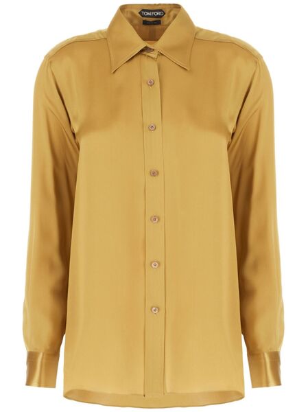  Tom Ford Silk Shirt - Yellow 