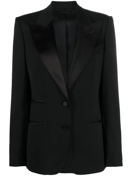  Tom Ford Single-breasted Blazer - Black 